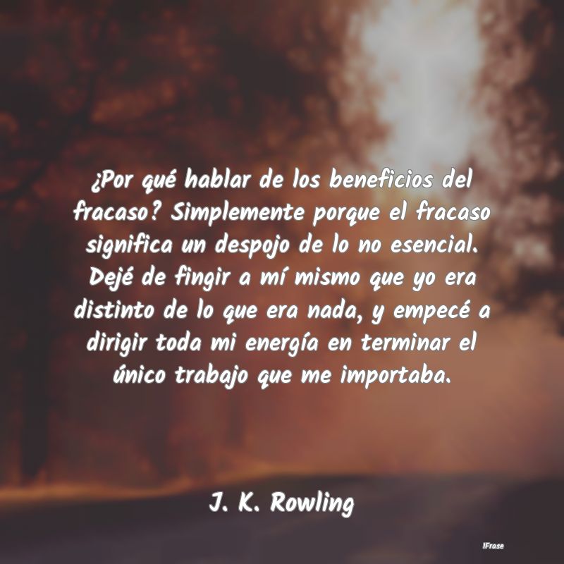 ¿Por qué hablar de los beneficios del fracaso? S...