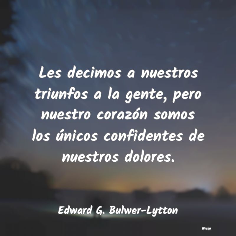 Les decimos a nuestros triunfos a la gente, pero n...