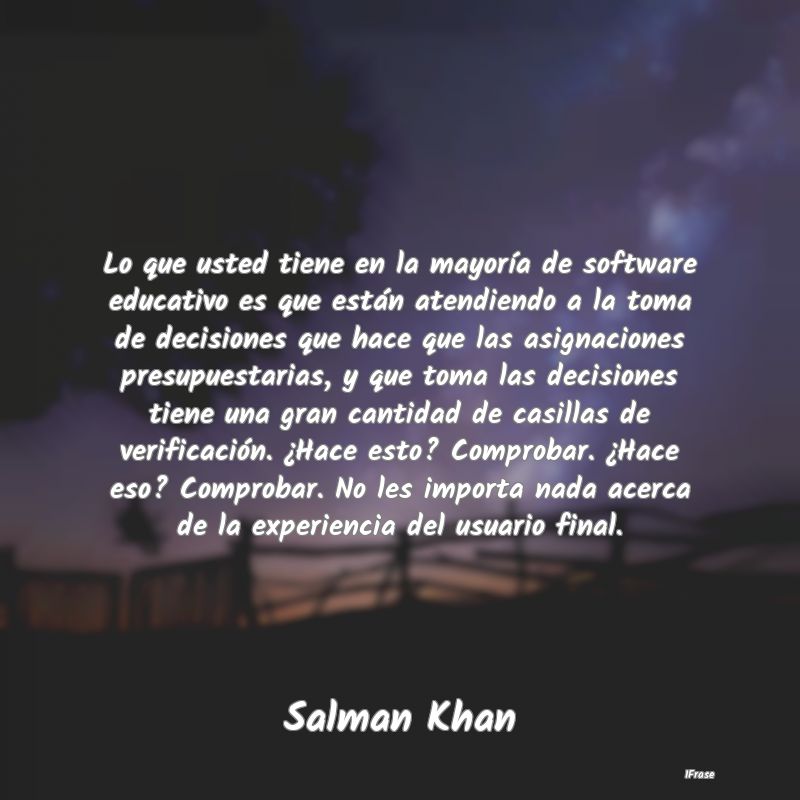 Lo que usted tiene en la mayoría de software educ... Lo que usted tiene en la mayoría de software educ...