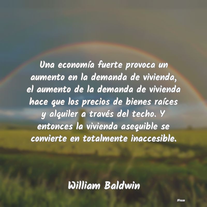 Una economía fuerte provoca un aumento en la dema...