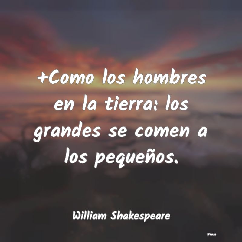 +Como los hombres en la tierra: los grandes se com...