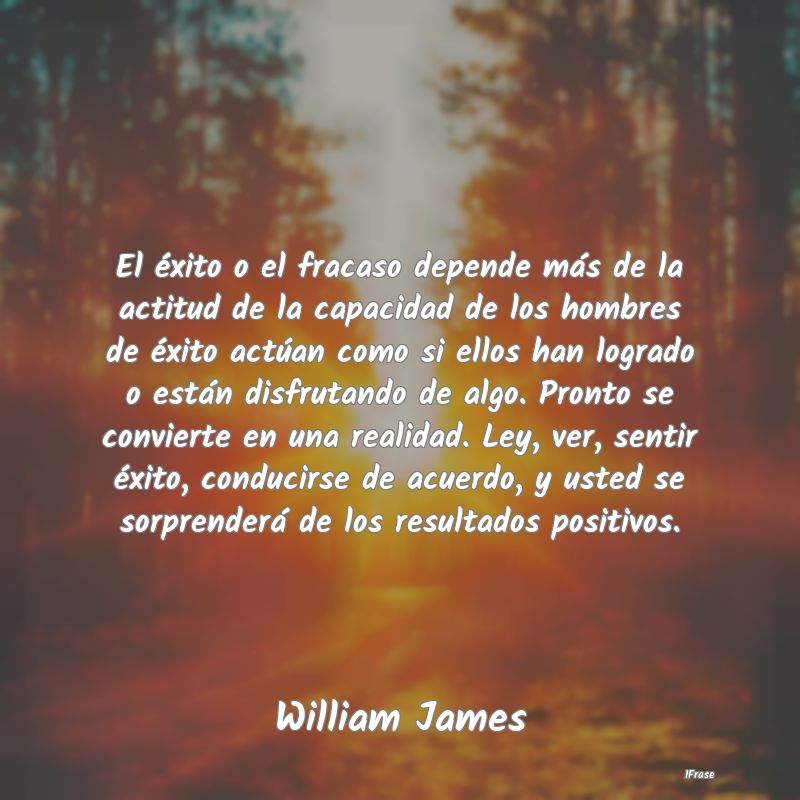 Frases de William James 