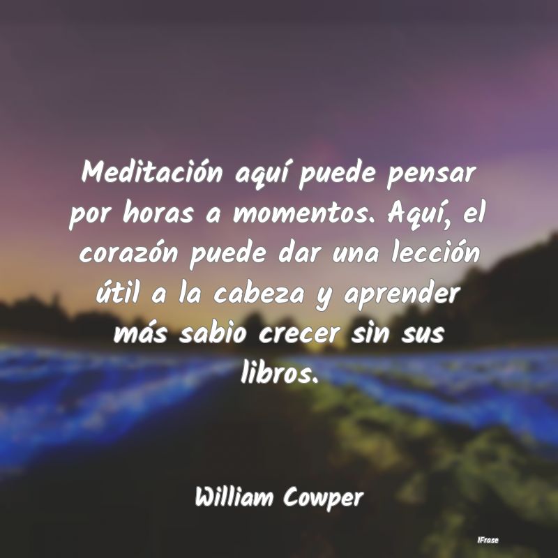 Meditación aquí puede pensar por horas a momento... Meditación aquí puede pensar por horas a momento...