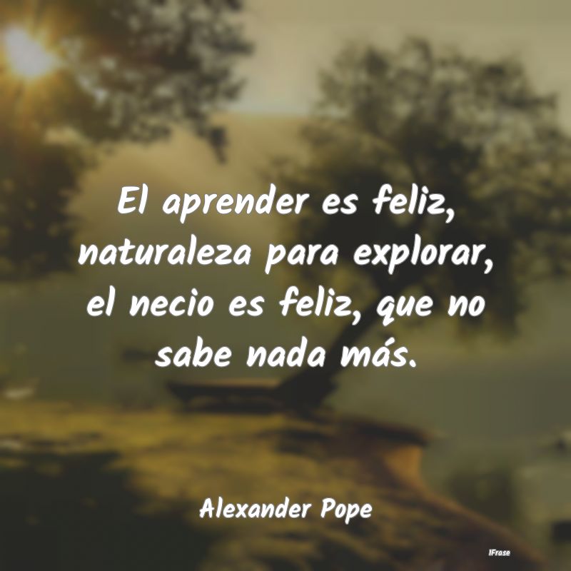 El aprender es feliz, naturaleza para explorar, el...