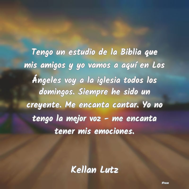 Tengo un estudio de la Biblia que mis amigos y yo ... Tengo un estudio de la Biblia que mis amigos y yo ...