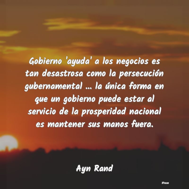 Gobierno 'ayuda' a los negocios es tan desastrosa ...