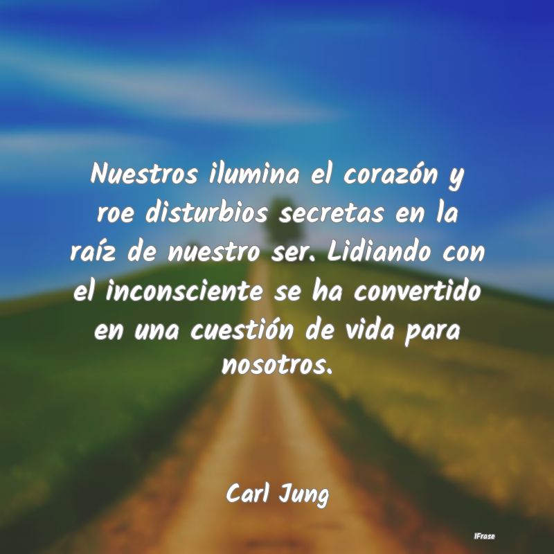 Nuestros ilumina el corazón y roe disturbios secr...