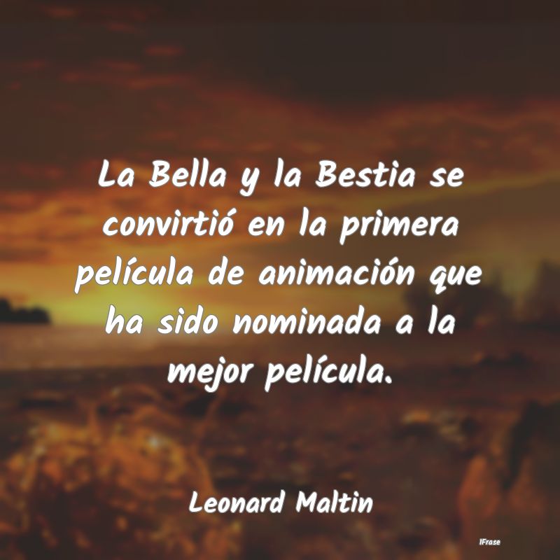 La Bella y la Bestia se convirtió en la primera p... La Bella y la Bestia se convirtió en la primera p...