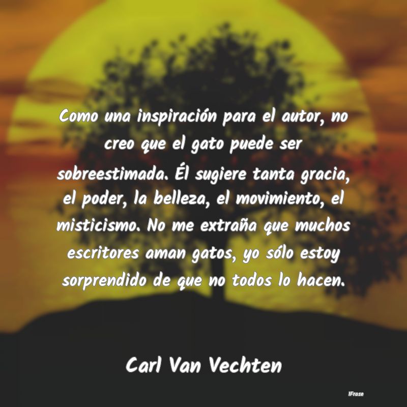 Como una inspiración para el autor, no creo que e... Como una inspiración para el autor, no creo que e...