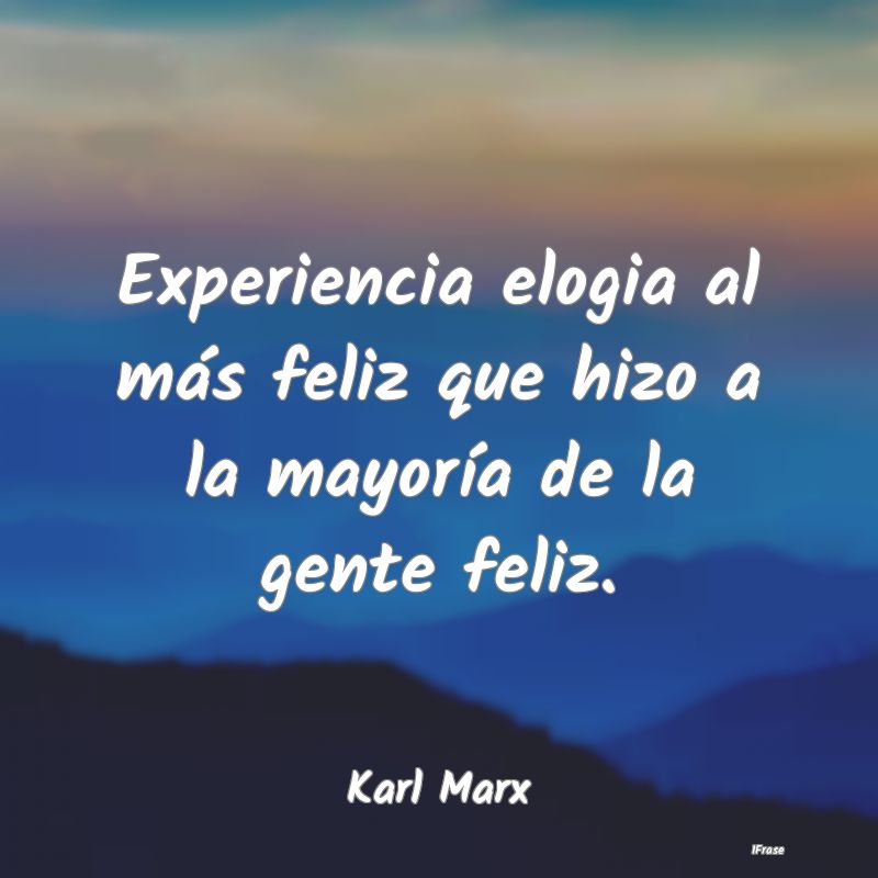 Experiencia elogia al más feliz que hizo a la may...