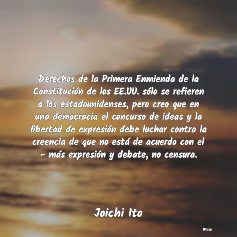 Derechos de la Primera Enmienda de la Constitució...