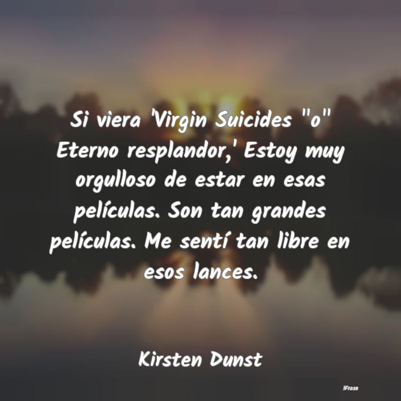Si viera 'Virgin Suicides 