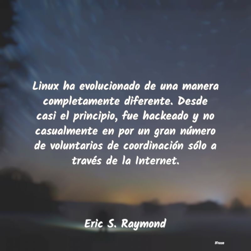 Linux ha evolucionado de una manera completamente ...