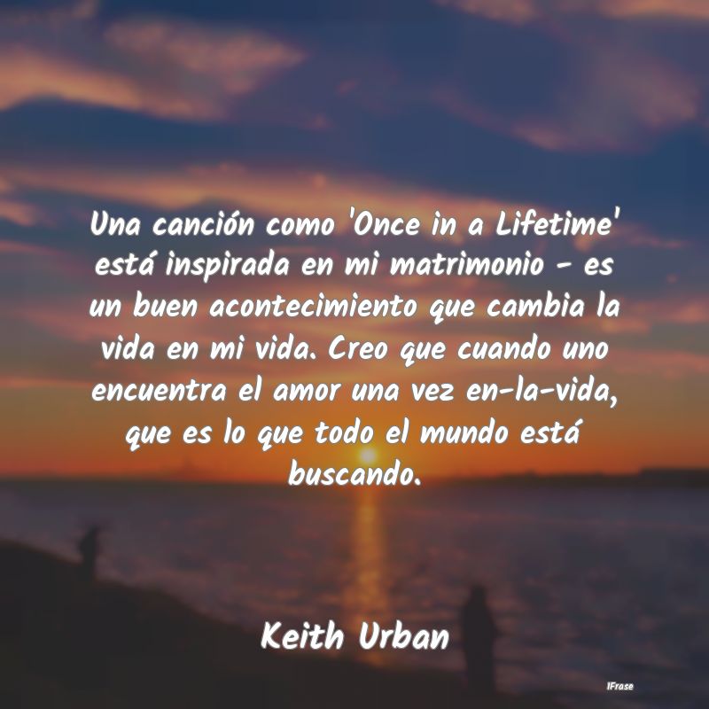 Una canción como 'Once in a Lifetime' está inspi...