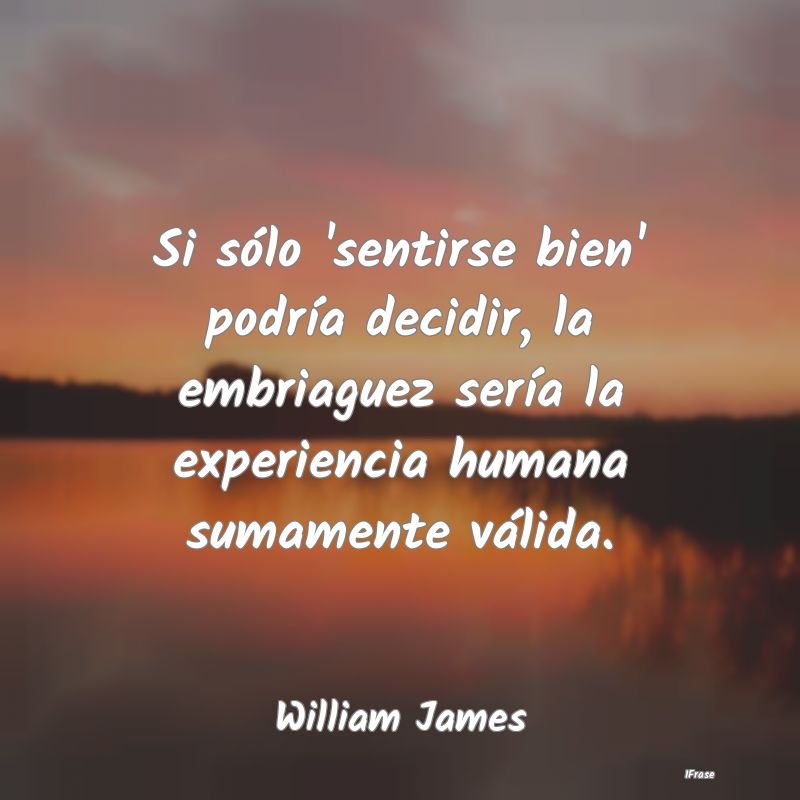 Si sólo 'sentirse bien' podría decidir, la embri...